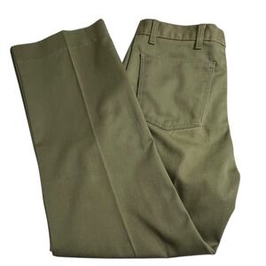 Boy Scouts Of America Mens 35X30 Green Straight Leg Cargo Pants Altered READ